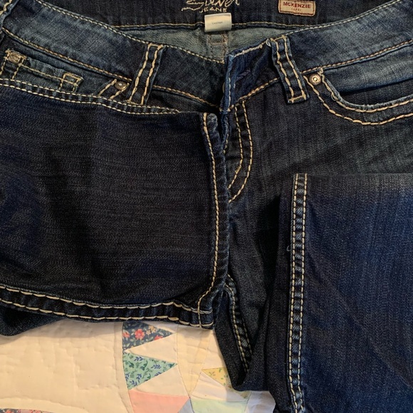 Silver Jeans McKenzie Capri Size 33 - Picture 4 of 6